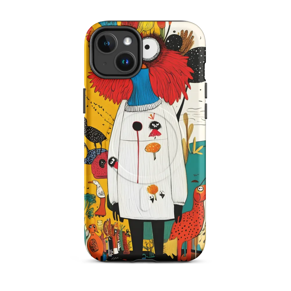 Whimsical Bird's Embrace