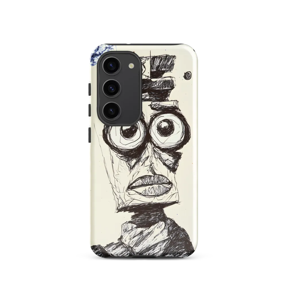Abstract Surrealist Figure in Cubism