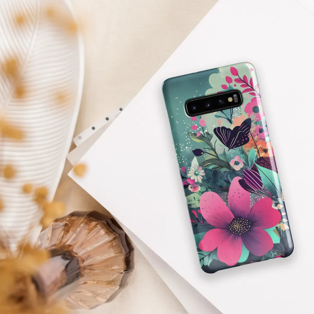 Whimsical Garden Symphony | Phone Case |  S10 Plus | Snap Case | Glossy