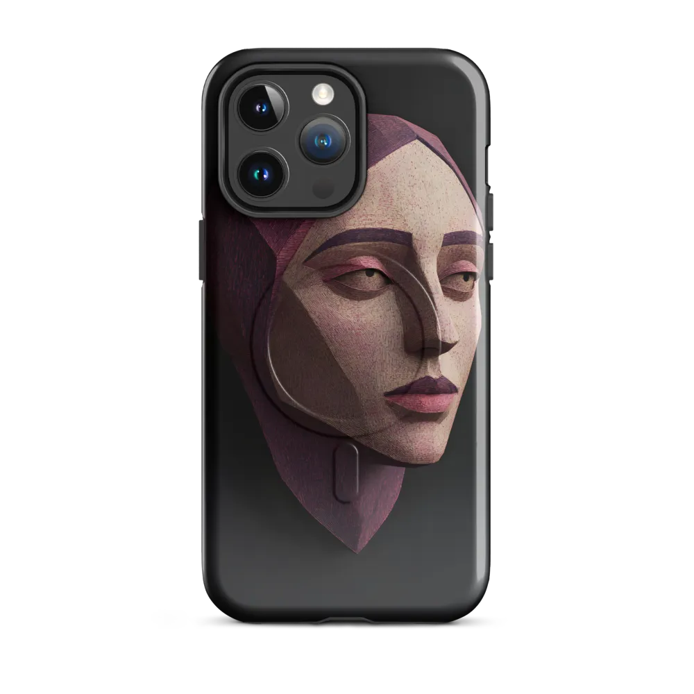 Geometric Elegance: A Contemporary Portrait