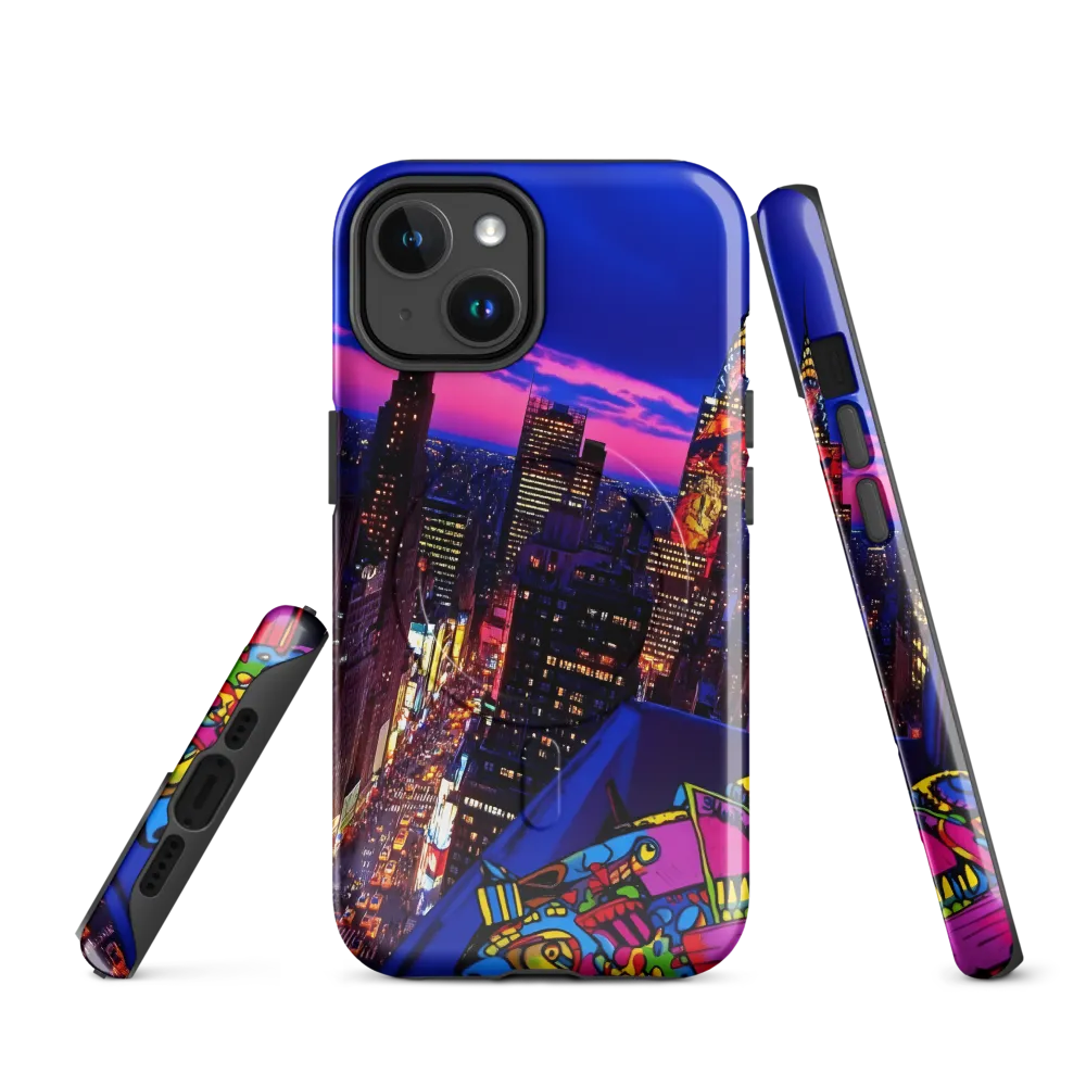 Neon Twilight: A City in Vibrance