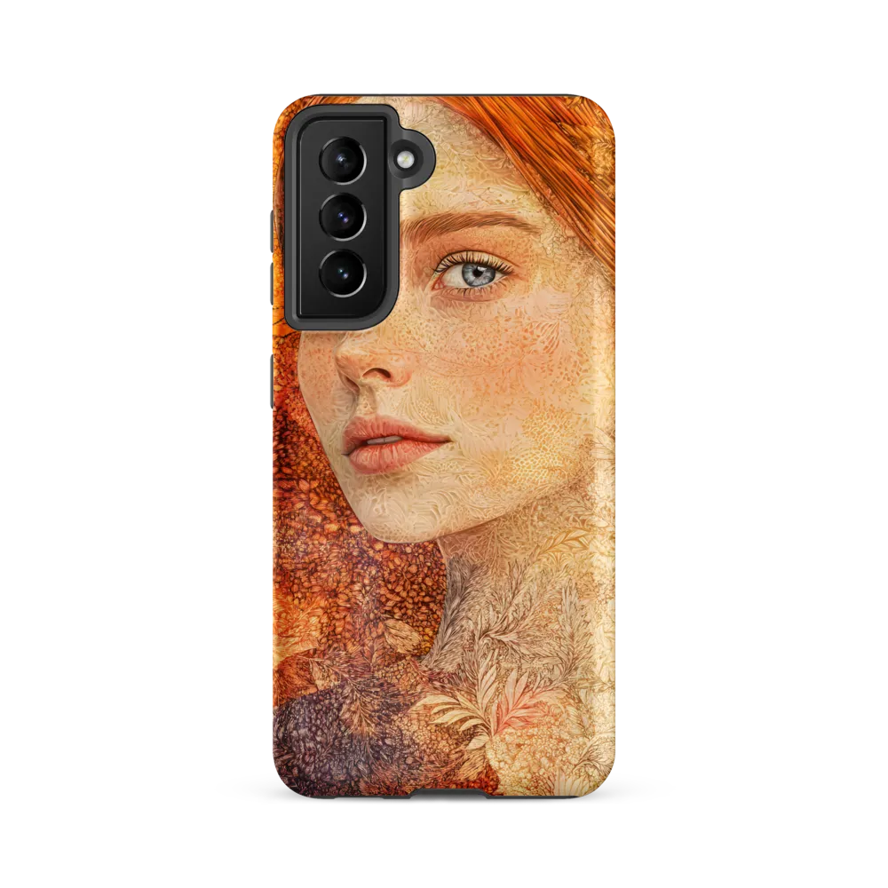 Embracing Autumn's Glow | Phone Case |  S21 FE | Tough Case | Matte