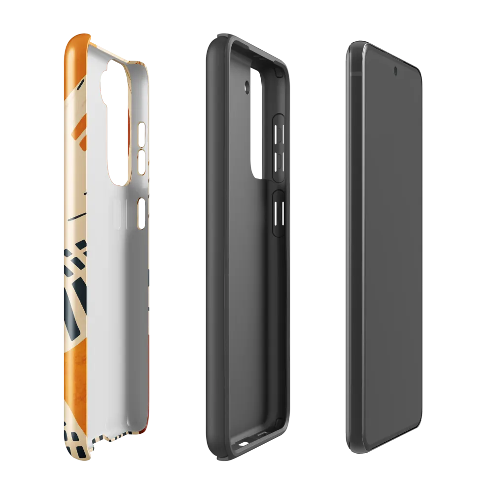 Urban Patterns in Harmony | Phone Case |  S21 FE | Tough Case | Glossy