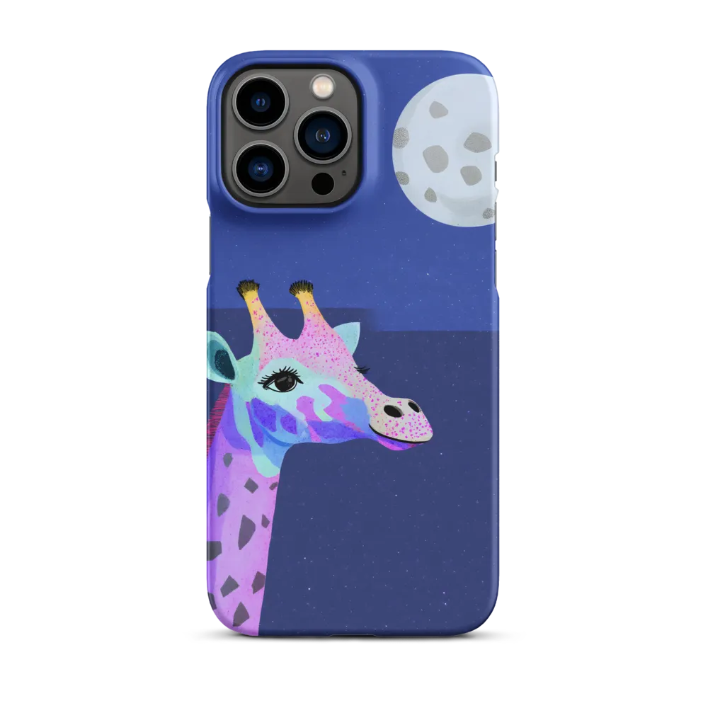 Whimsical Giraffe Under the Stars