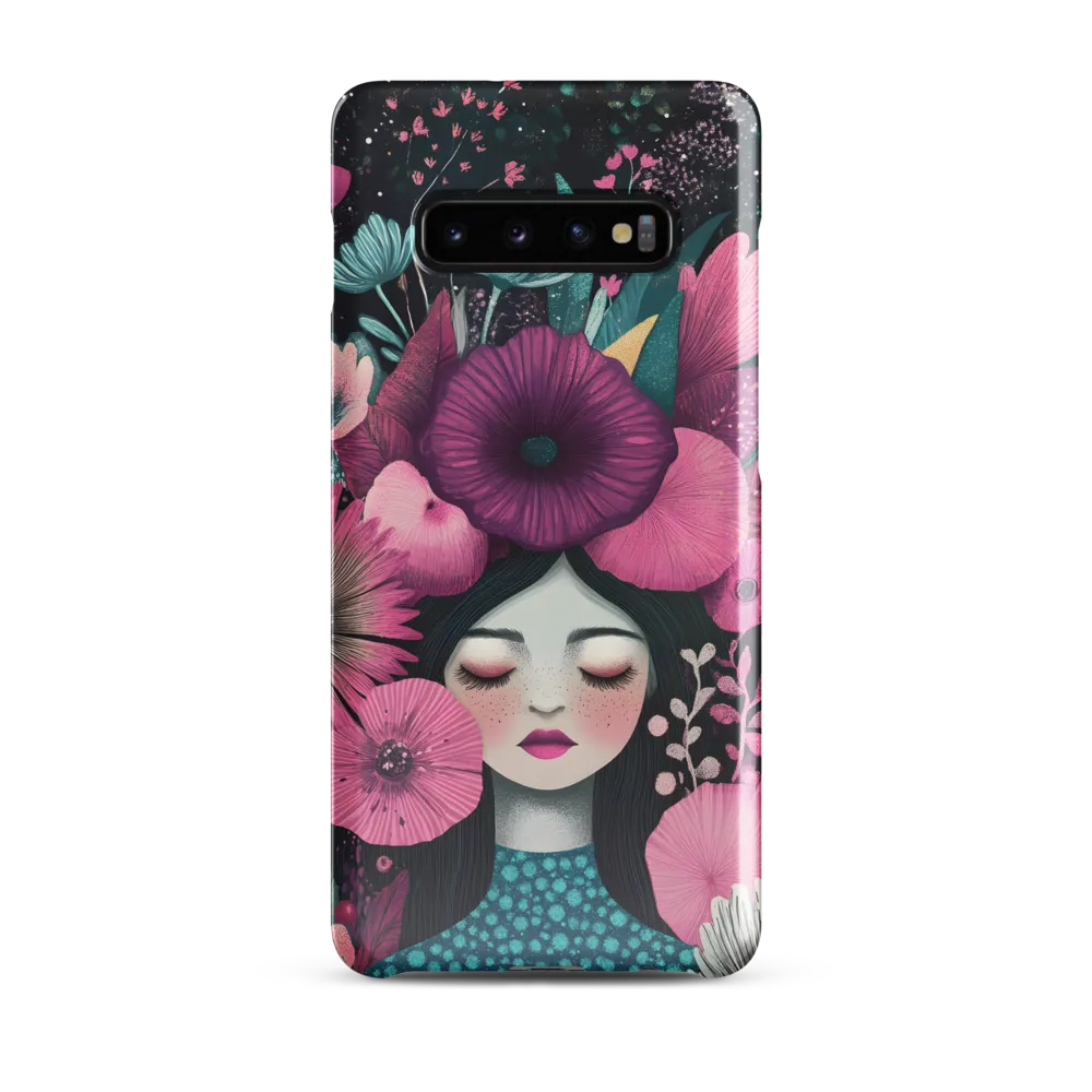 Blooming Serenity | Phone Case |  S10 Plus | Snap Case | Glossy