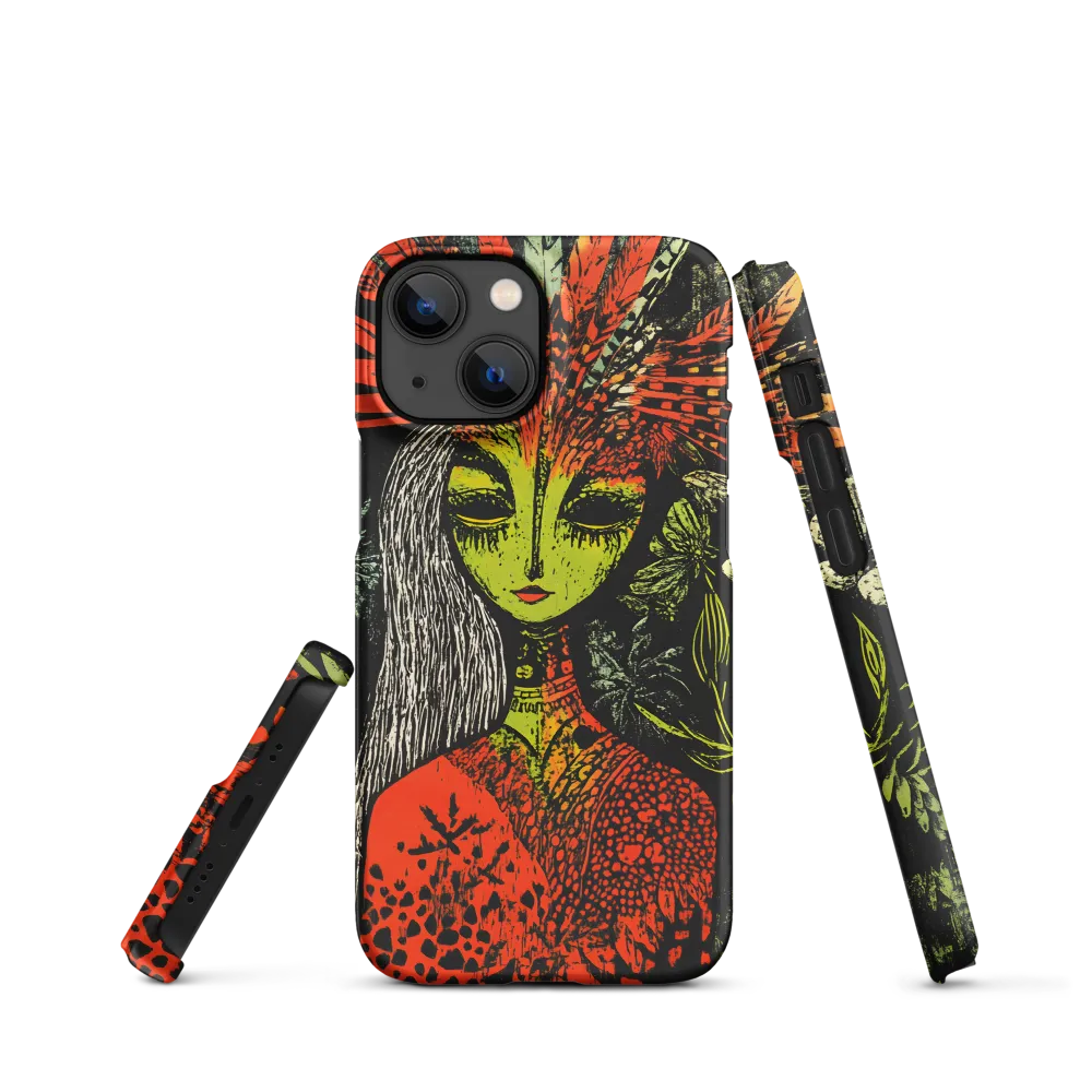 Mystical Flora: A Surreal Portrait