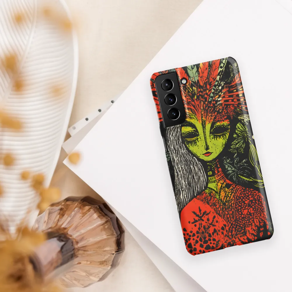 Mystical Flora: A Surreal Portrait