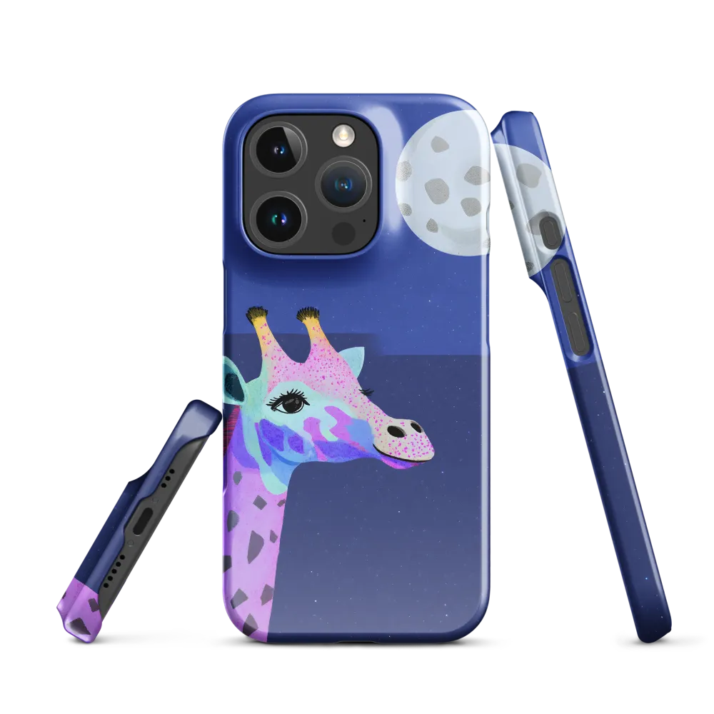 Whimsical Giraffe Under the Stars