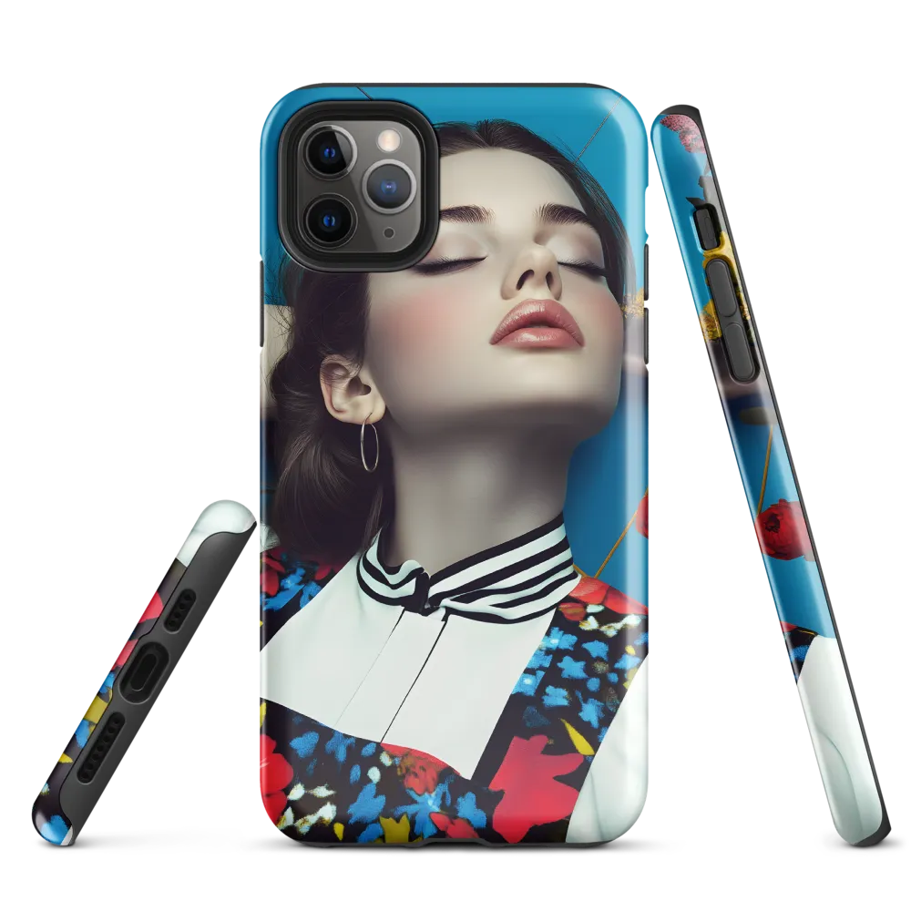 Harmony in Floral Fashion | Phone Case |  11 Pro Max | Tough Case | Glossy