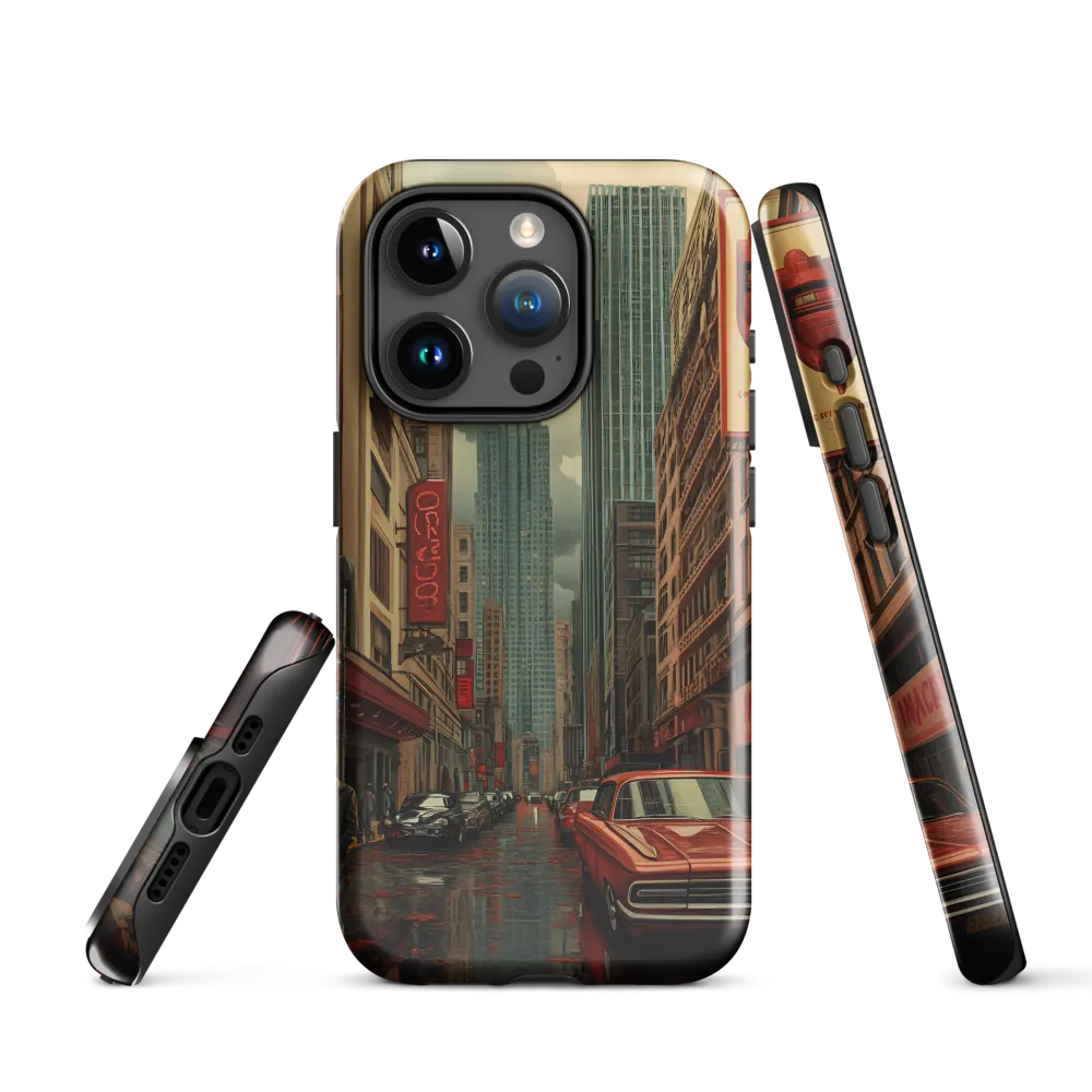 Nostalgic Cityscape: Reflections of a Forgotten Era