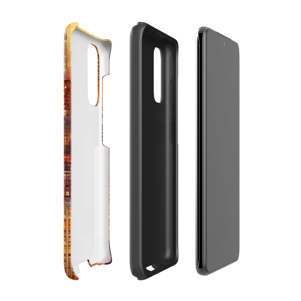 Golden Hour Over the City | Phone Case |  S20 | Tough Case | Matte