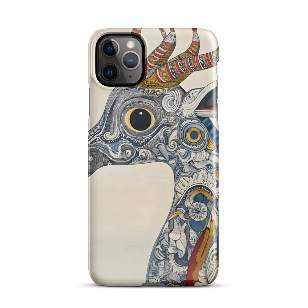 Whimsical Elegance: The Surreal Giraffe | Phone Case |  11 Pro Max | Snap Case | Glossy