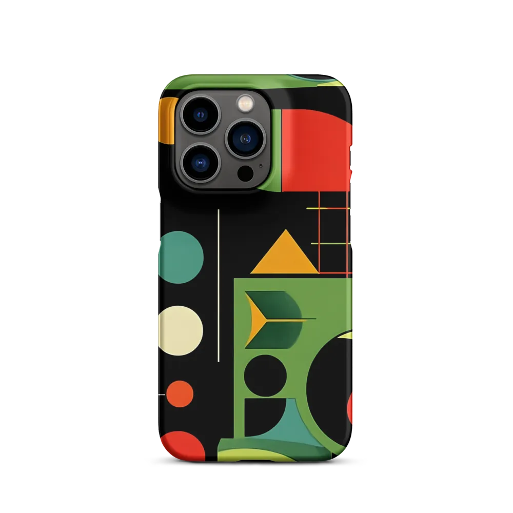 Geometric Harmony | Phone Case |  14 Pro | Snap Case | Matte