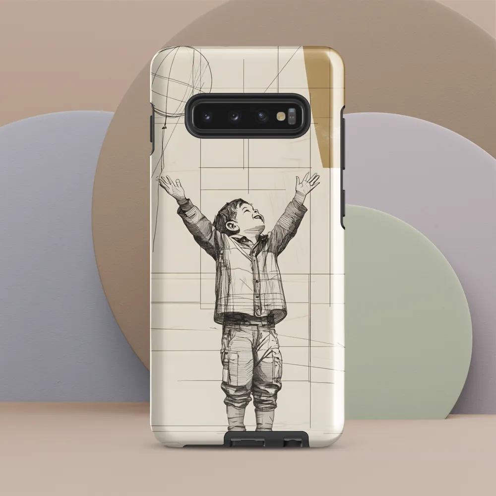 A Child's Dream | Phone Case |  S10 Plus | Tough Case | Glossy