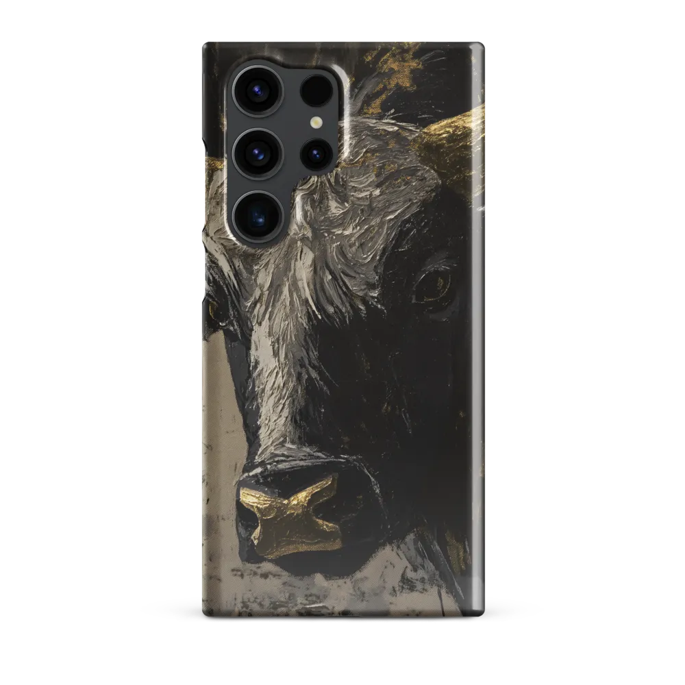Majestic Bull: The Power in Black and Gold