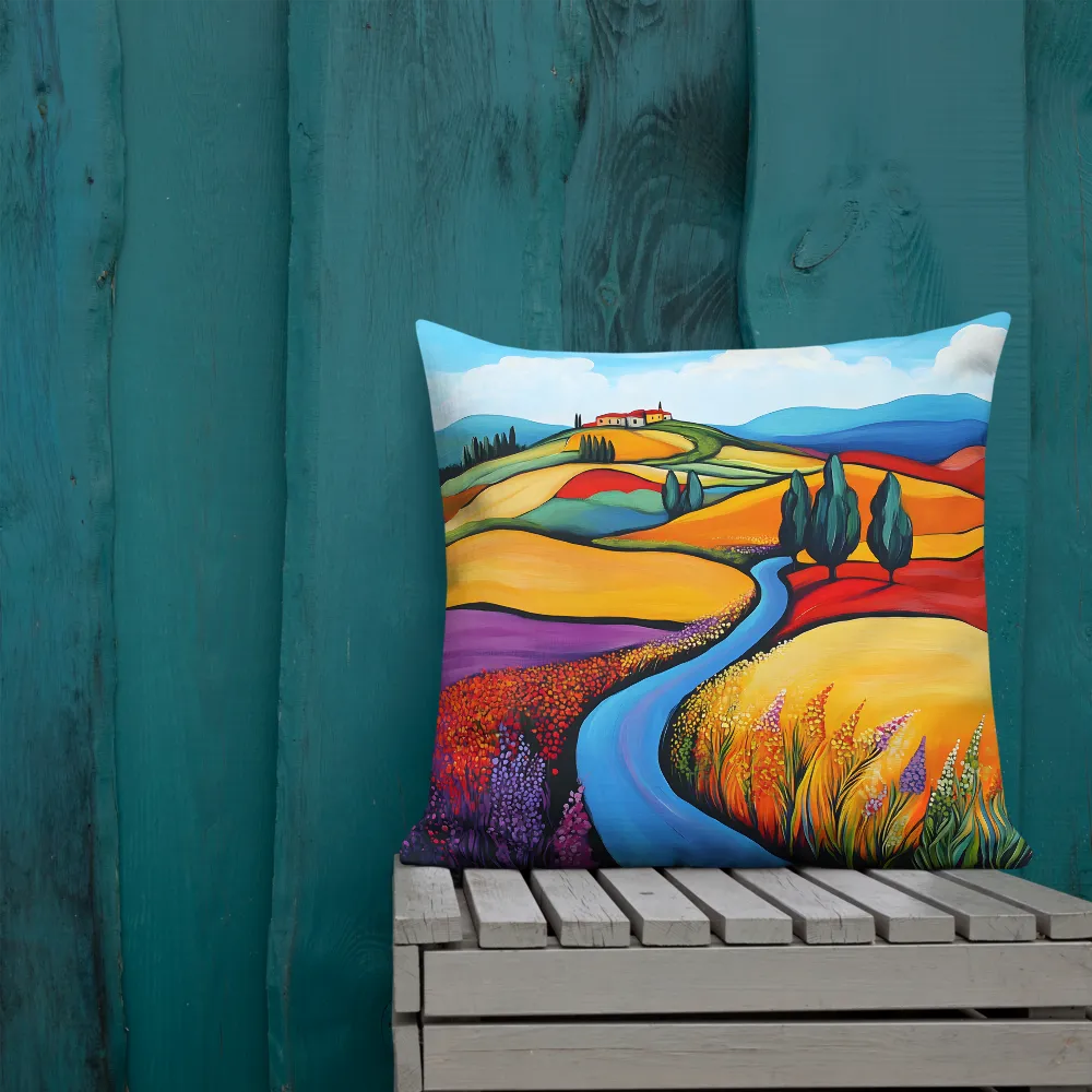 Harmony of Colors in Nature | Pillow | 22″×22″