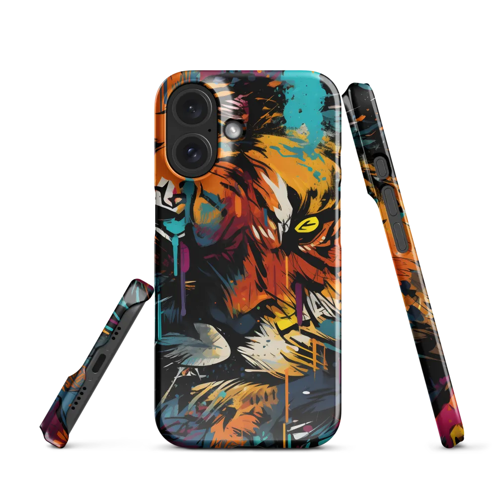 Fierce Majesty: The Lion's Roar | Phone Case |  16 | Snap Case | Glossy