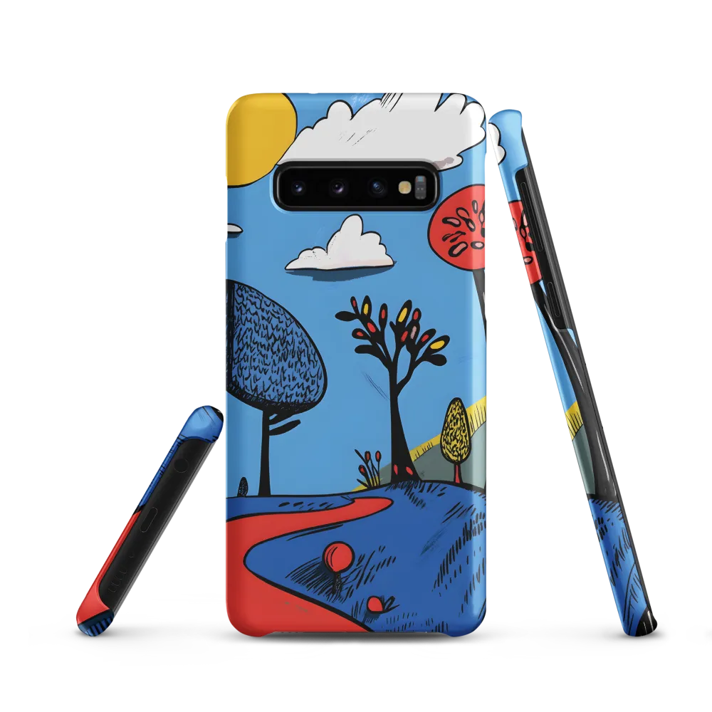 A Playful Journey Through Whimsical Woods | Phone Case |  S10 | Snap Case | Matte