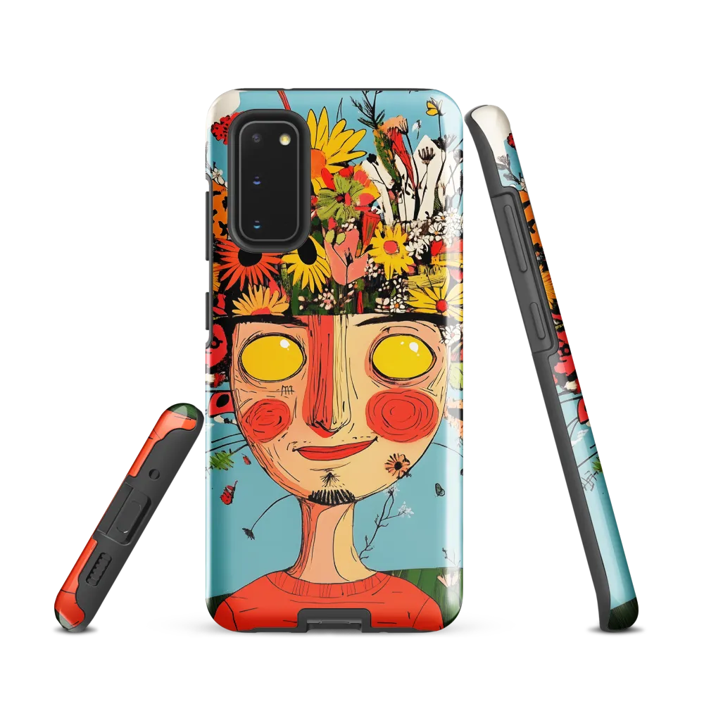Whimsical Bloom | Phone Case |  S20 | Tough Case | Glossy