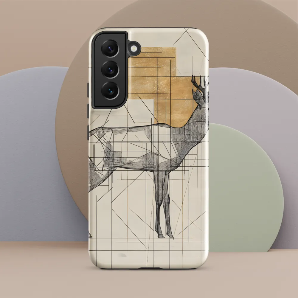 Geometric Elegance: The Majestic Deer