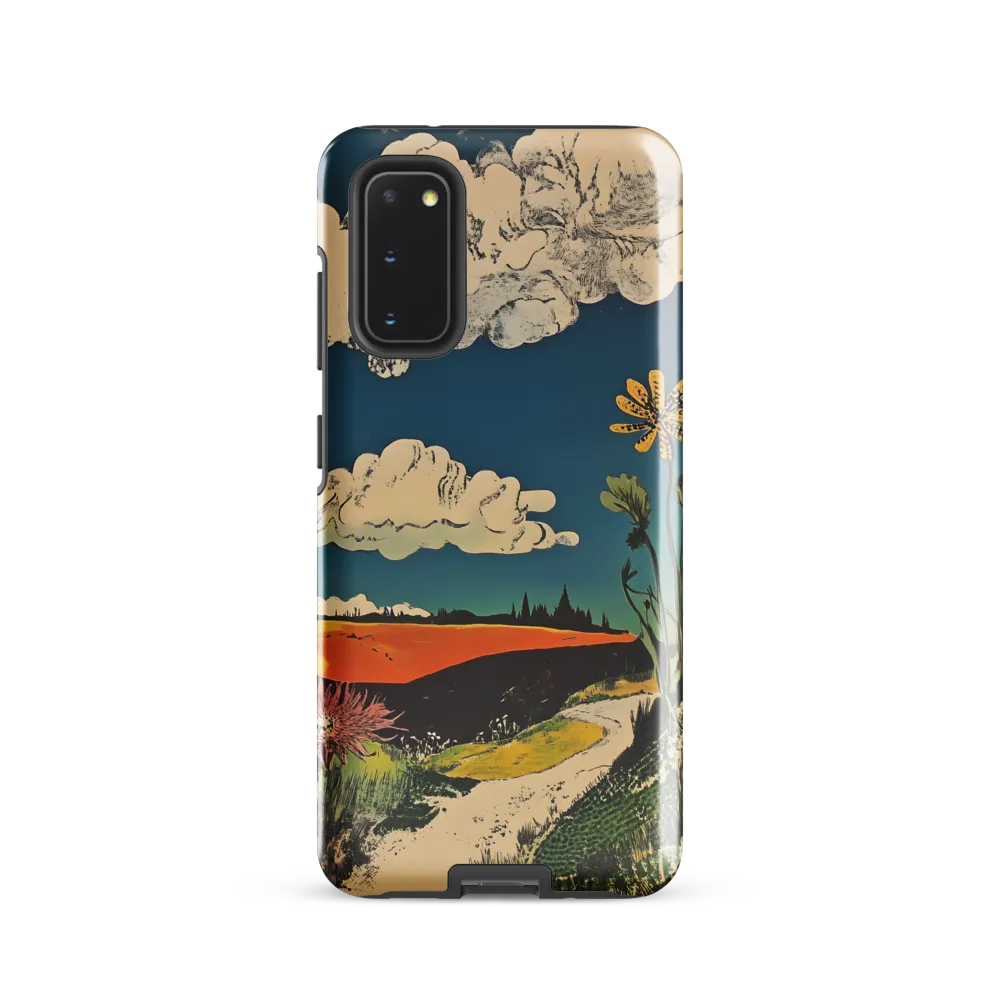 Surreal Blooming Landscape