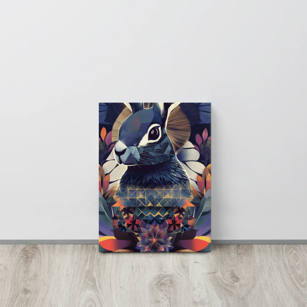 Ethereal Bunny: A Geometric Wonderland