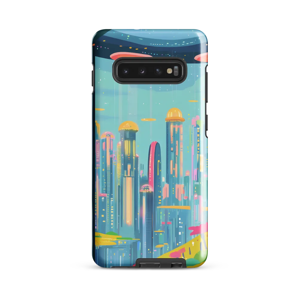 Whispers of a Futuristic Dream | Phone Case |  S10 Plus | Tough Case | Glossy