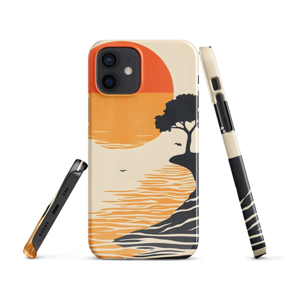 Serene Sunset | Phone Case |  12 | Snap Case | Glossy