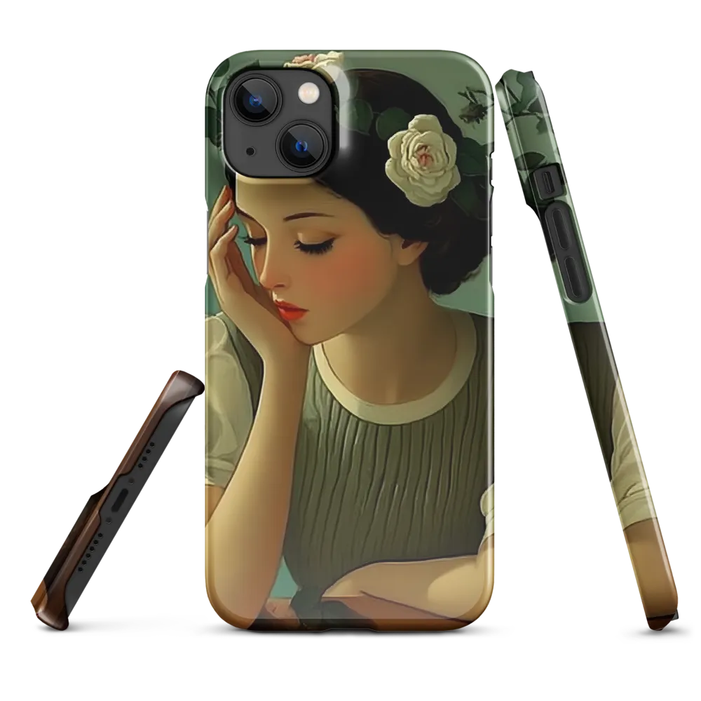 Whispers of Serenity | Phone Case |  14 Plus | Snap Case | Glossy