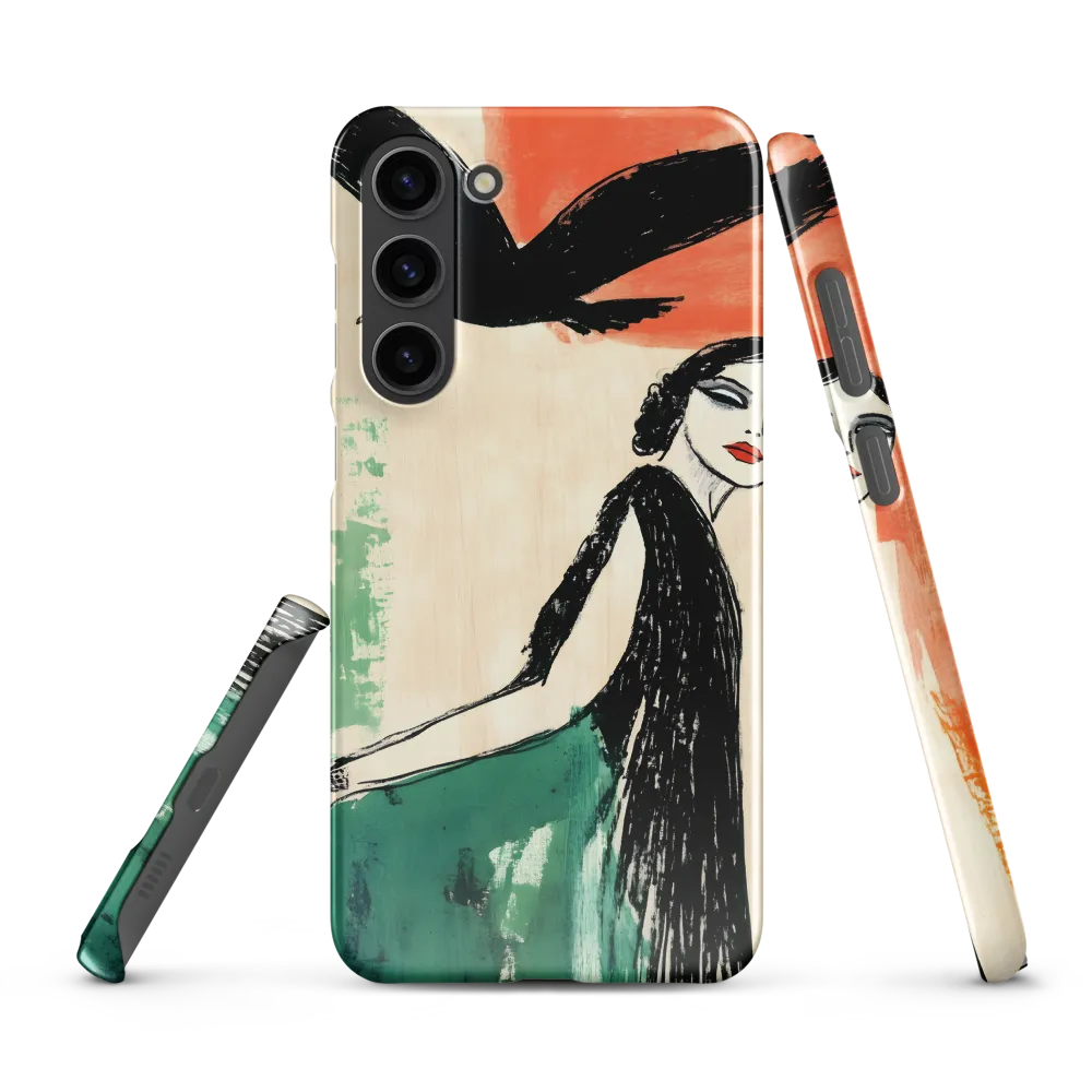 Elegance in Flight | Phone Case |  S23 Plus | Snap Case | Glossy