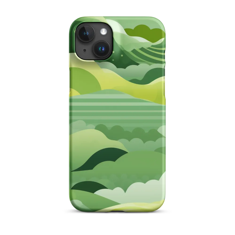 Tranquility in Green Waves