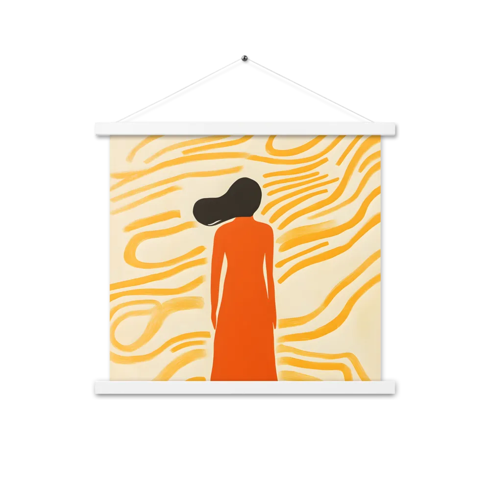 Connection to Serenity | Poster With White Wood Hanger | 18″×18″