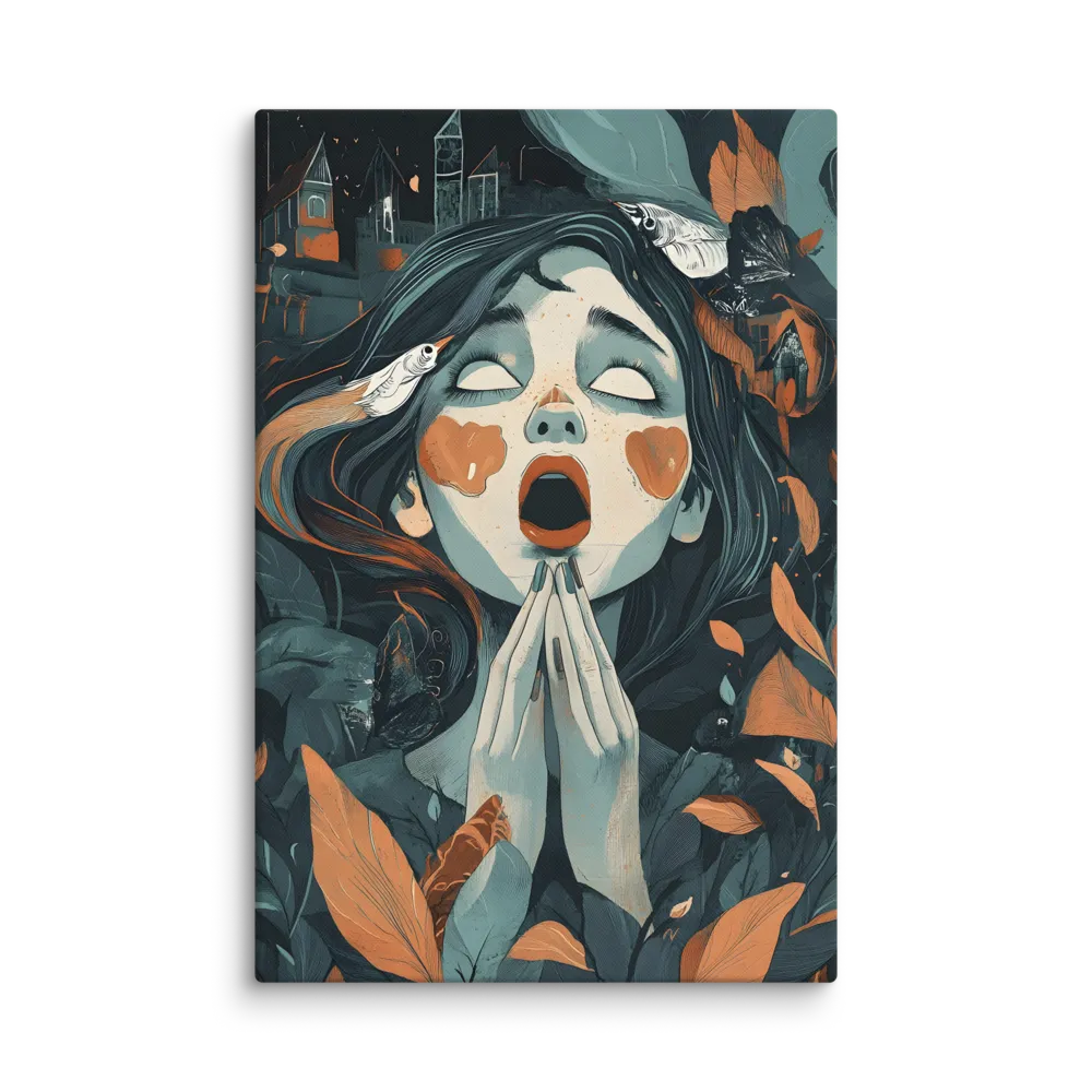 Whispers of the Soul | Canvas | 32″×48″