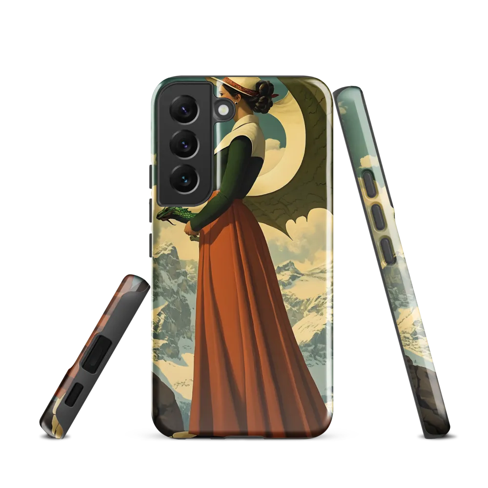 Mystic Harmony: The Dragon Keeper | Phone Case |  S22 | Tough Case | Glossy