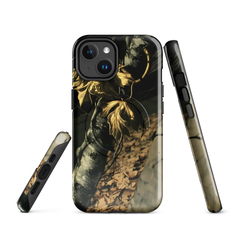 Golden Serenity: A Close Encounter with Nature
