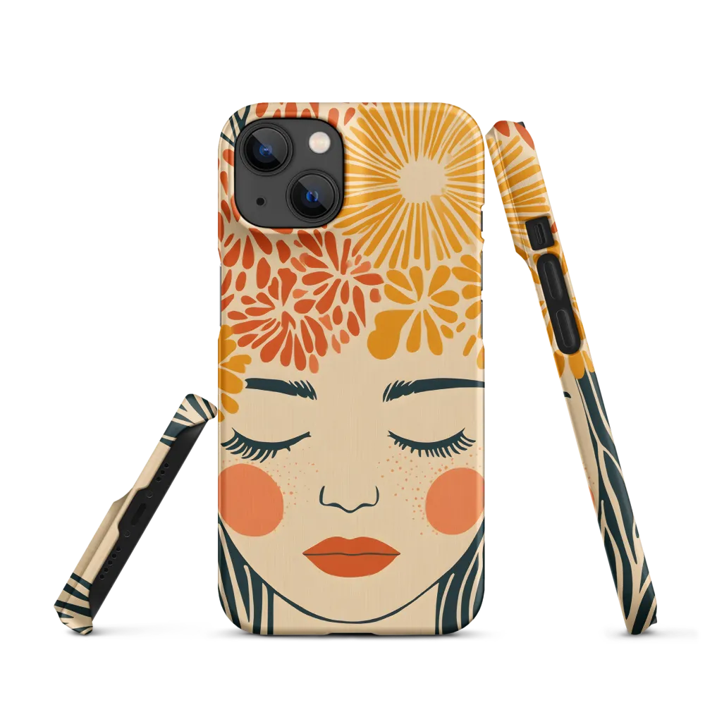 Serenity in Bloom | Phone Case |  14 | Snap Case | Matte