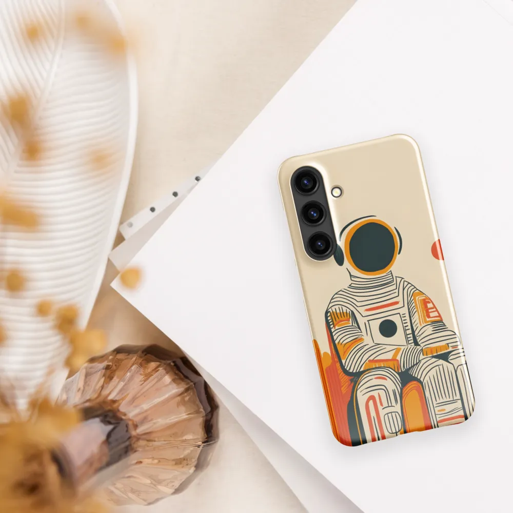 Contemplation of the Stars | Phone Case |  S24 | Snap Case | Glossy
