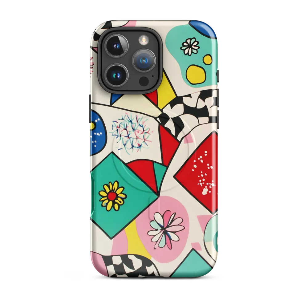 Joyful Geometry: A Playful Dance of Shapes and Colors