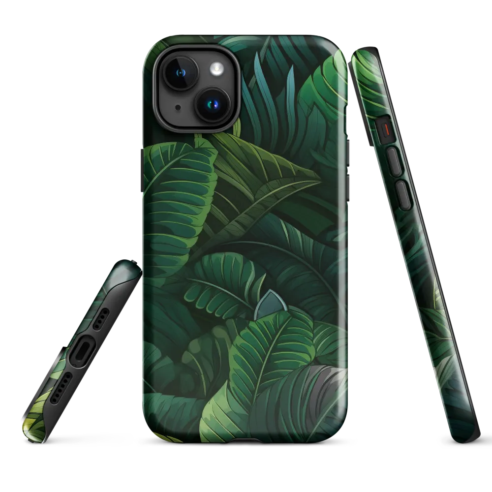 Lush Canopy: A Tropical Foliage Study