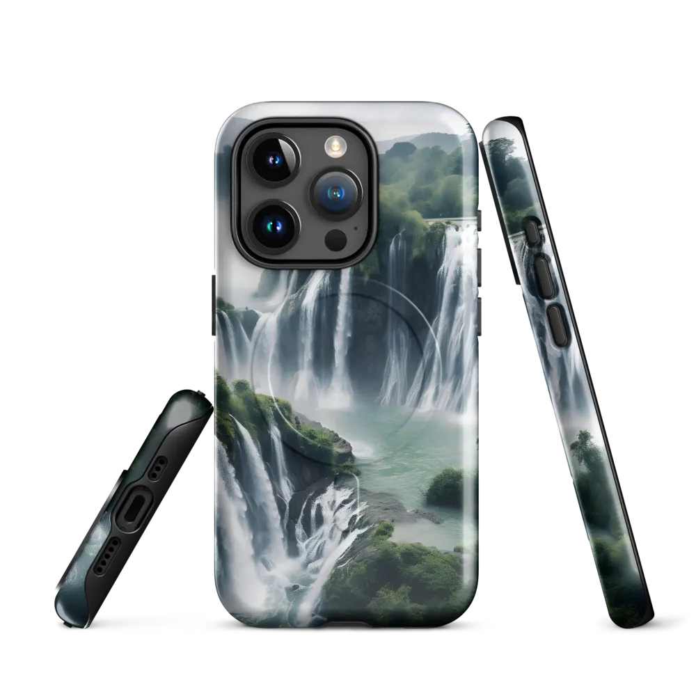 Whispers of the Cascades | Phone Case |  15 Pro | MagSafe® Tough Case | Glossy