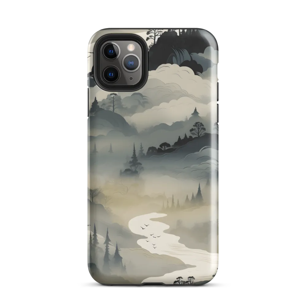 Whispers of the Misty Landscape | Phone Case |  11 Pro Max | Tough Case | Glossy