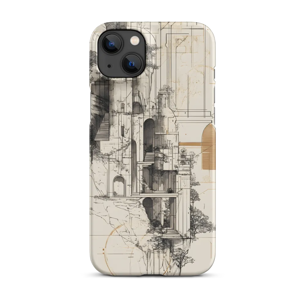 Ethereal Architectures | Phone Case |  14 Plus | Snap Case | Matte
