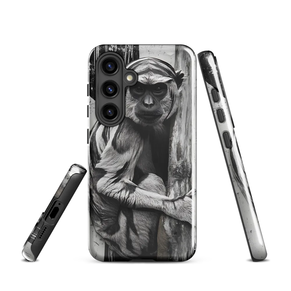 Curious Gaze | Phone Case |  S24 | Tough Case | Glossy