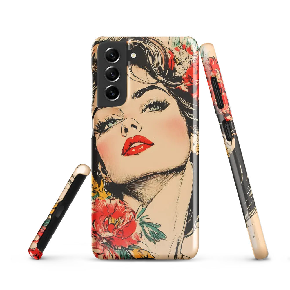 Radiance in Red: A Portrait of Elegance