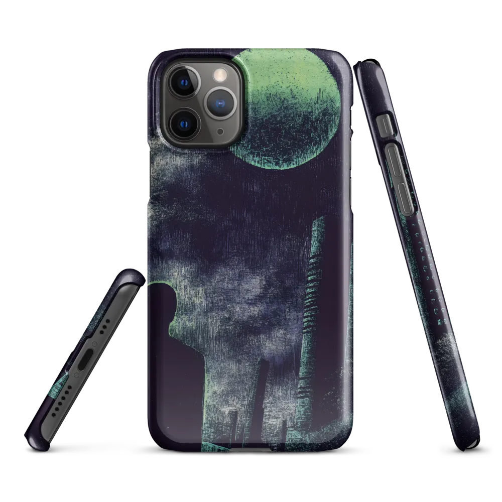 Lunar Solitude | Phone Case |  11 Pro | Snap Case | Glossy