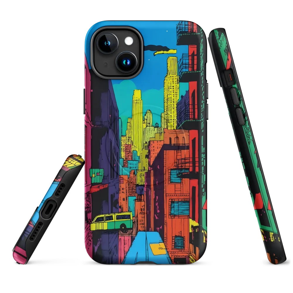 Urban Vibrance: A Pop Art Cityscape