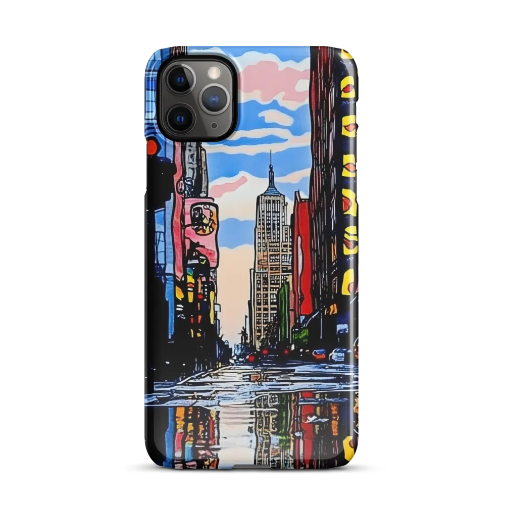 Reflections of a Vibrant City | Phone Case |  11 Pro Max | Snap Case | Glossy