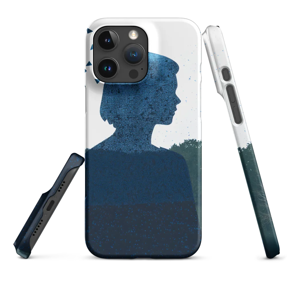 Blue Contemplation | Phone Case |  16 Pro Max | Snap Case | Matte