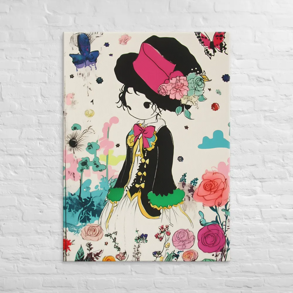 Whimsical Garden Reverie | Canvas | 40″×55″