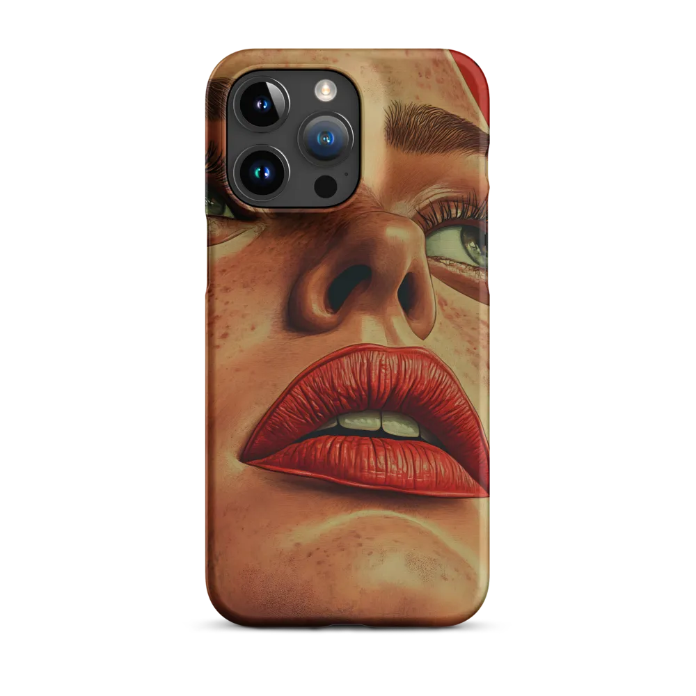 Red Intensity: A Portrait of Elegance